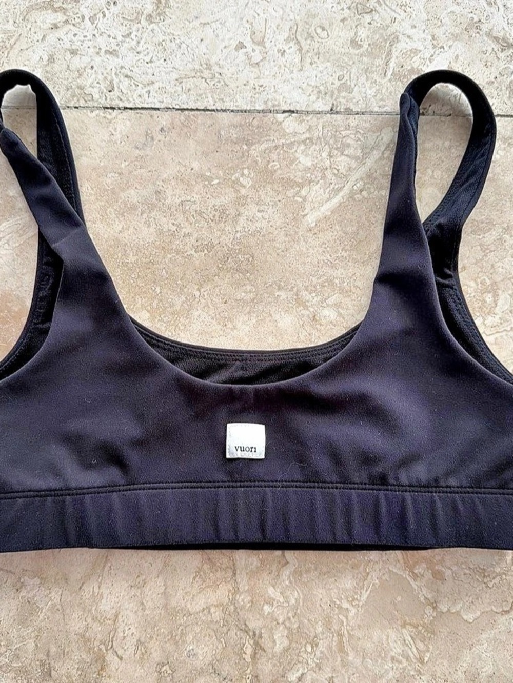 Vuori Daily Bra Sports Bra in Black
